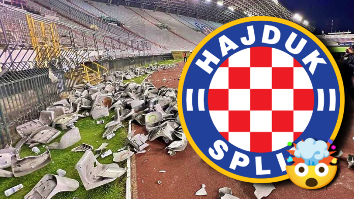 SAVRŠENO Hajduk zbog kaosa navijača na Poljudu dobio jednu od