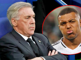 Ancelotti Mbappe