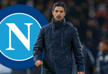 Arteta u problemu nogometaš želi u Napoli