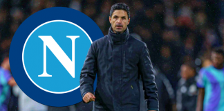 Arteta u problemu nogometaš želi u Napoli