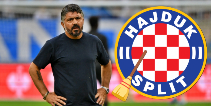 Gattuso obrisao pod s dvije zvijezde Hajduka